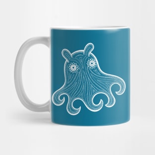 Dumbo Octopus drawing - marine animal lovers design Mug